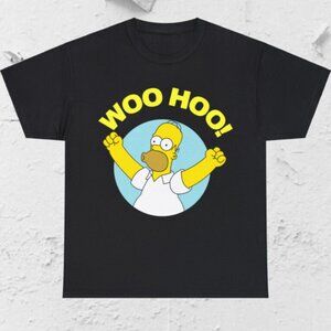 Homer Simpson Woohoo Retro Cartoon Fan Collector Humor Graphic Gift T-Shirt 05